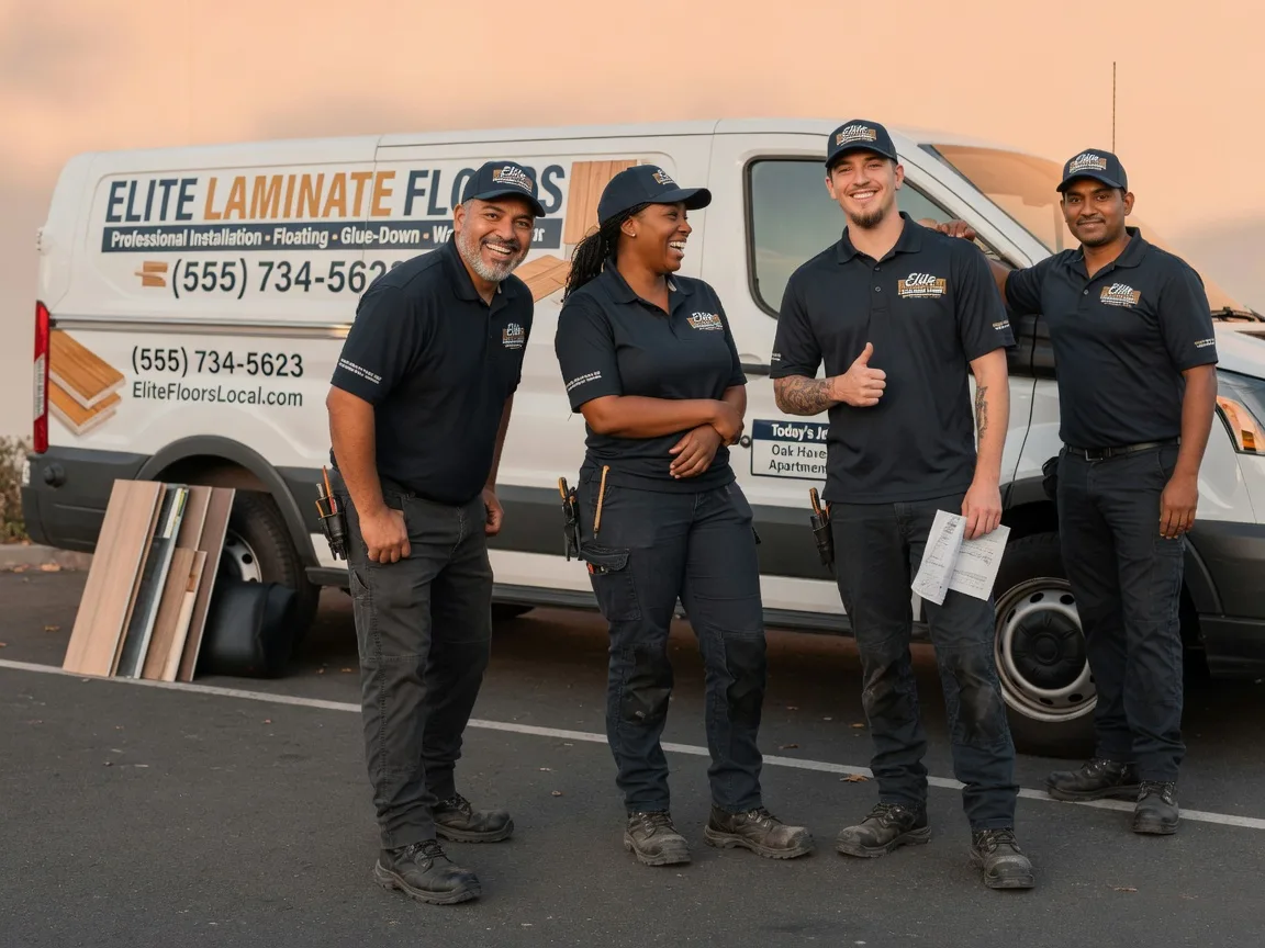 Laminate flooring installation company in Effort, PA
